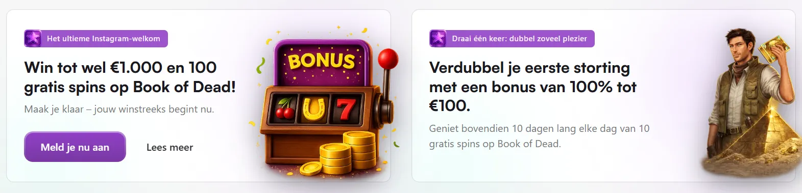 Insta Spin Casino bonus